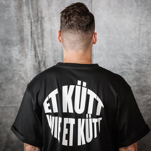 T-Shirt "Et kütt wie et kütt" backprint