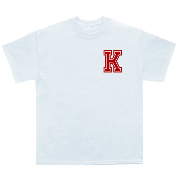 T-Shirt "K" - Weiß